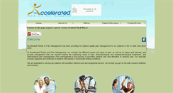 Desktop Screenshot of accelpainrelief.com
